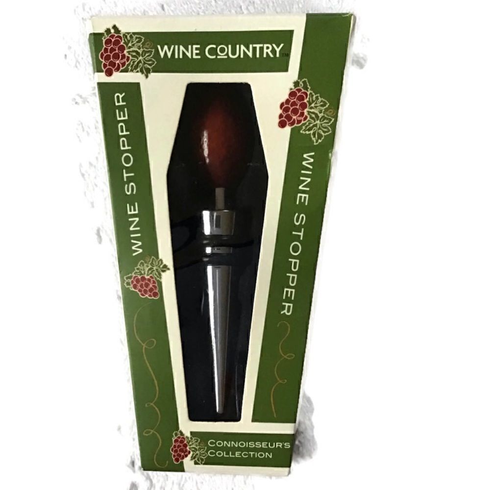 Wine Country Wood Wine Stopper